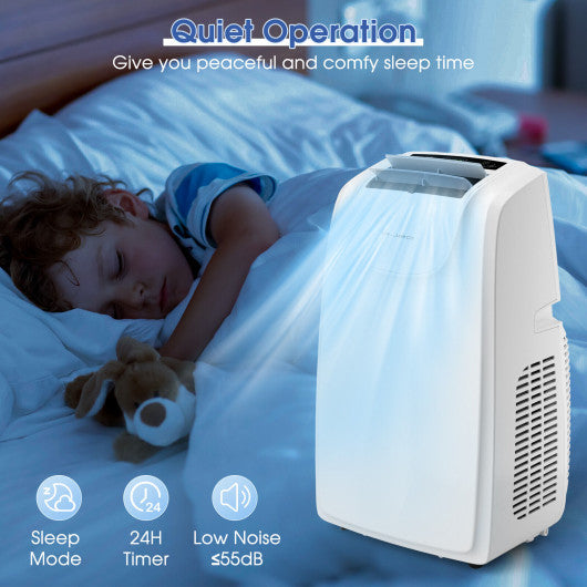 3-in-1 Portable Air Conditioner with Cooling Fan Dehumidifier Function-12000 BTU