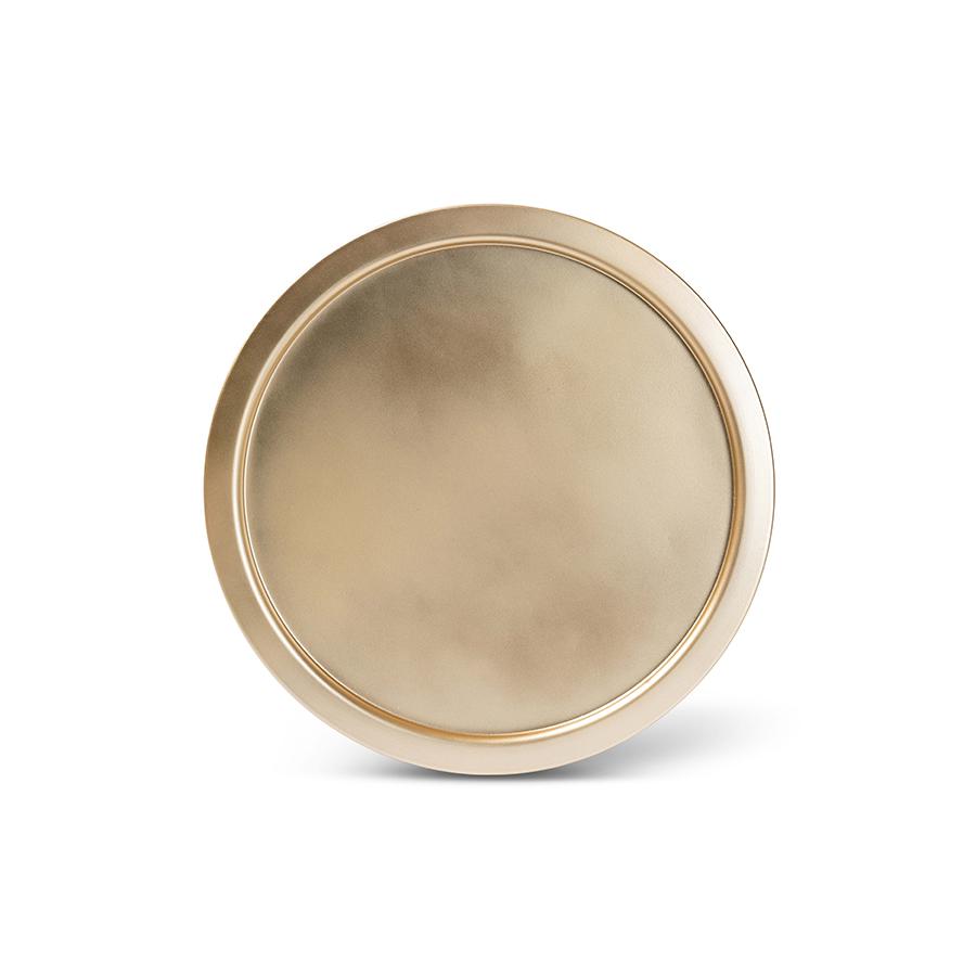Baxton Studio Mabon Modern and Contemporary Gold Finished Metal End Table