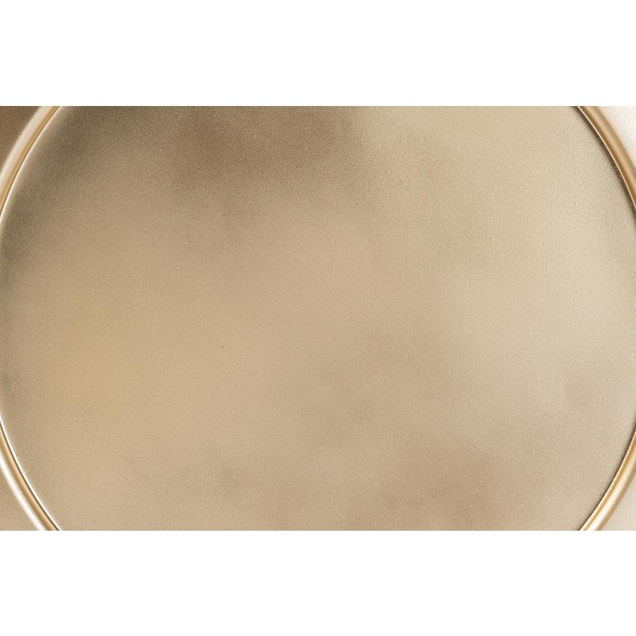 Baxton Studio Mabon Modern and Contemporary Gold Finished Metal End Table