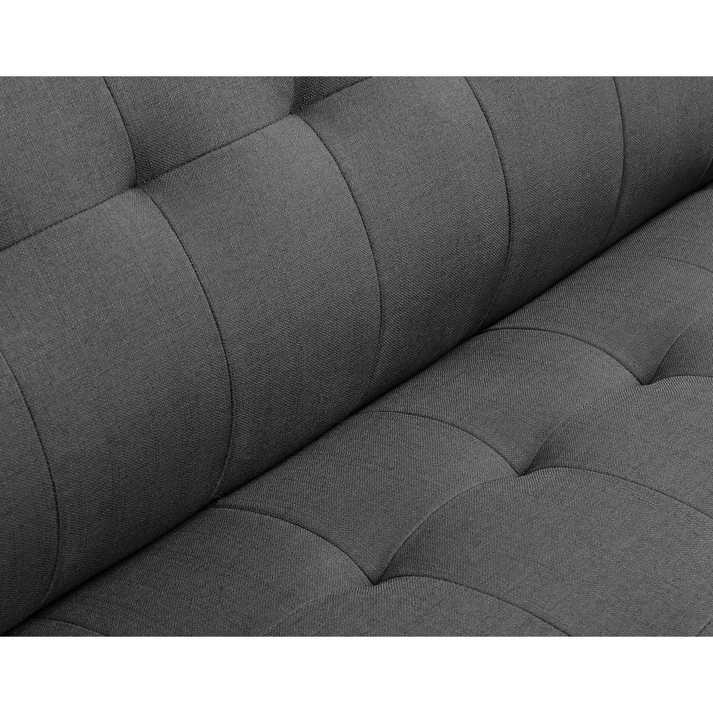 Wallace & Bay Browning Accent Chair, Charcoal Pebble