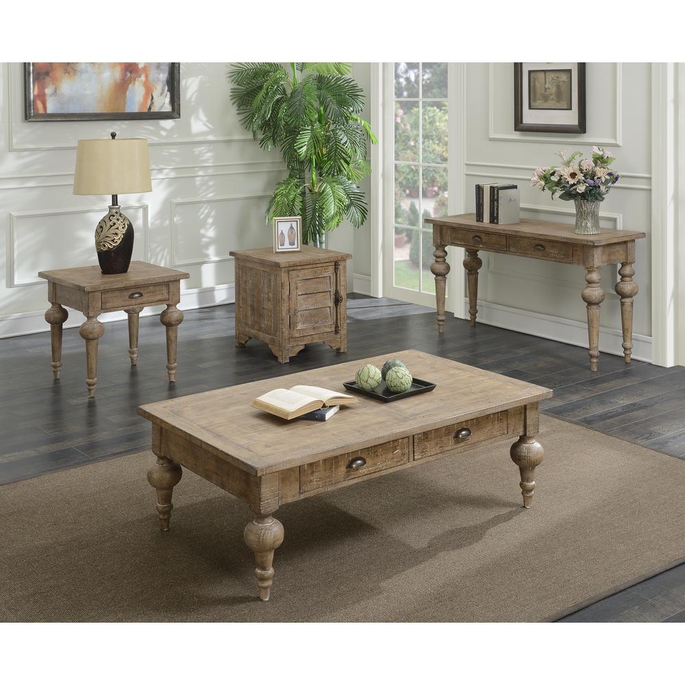 Wallace & Bay Oceans Sofa Table, Sandstone Buff