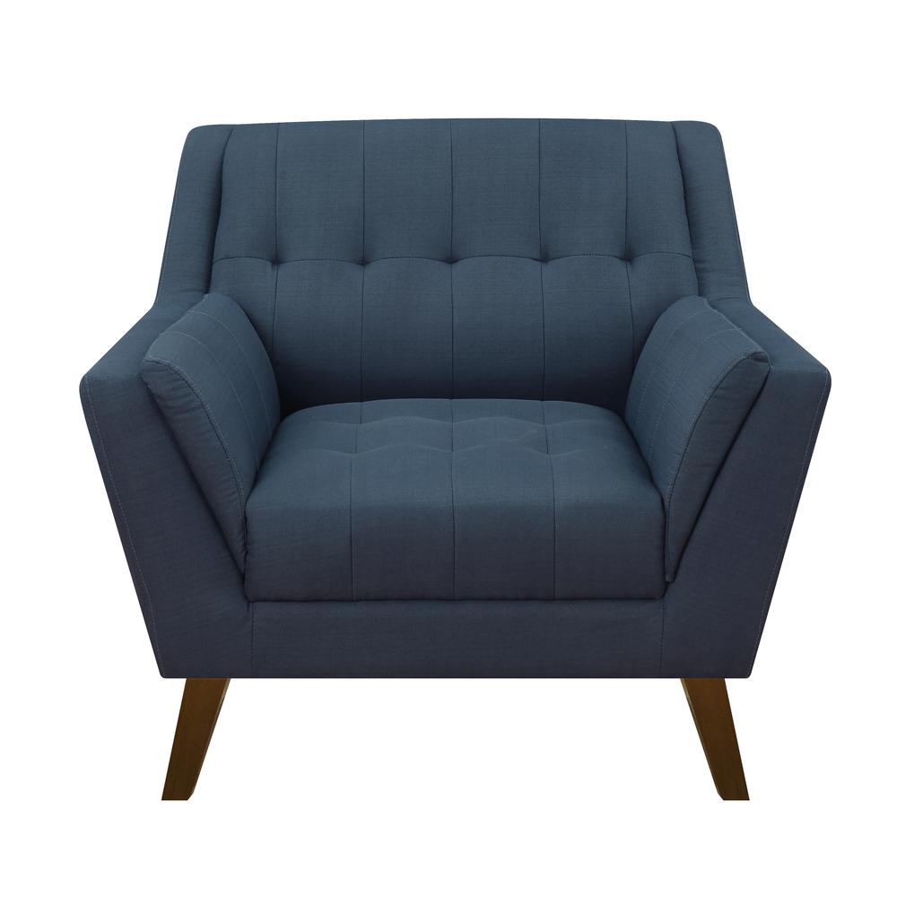 Wallace & Bay Browning Accent Chair, Navy Peacock