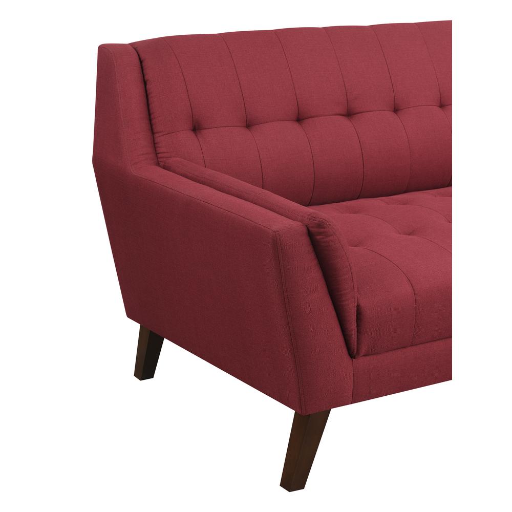 Wallace & Bay Browning Accent Chair, Brick Red