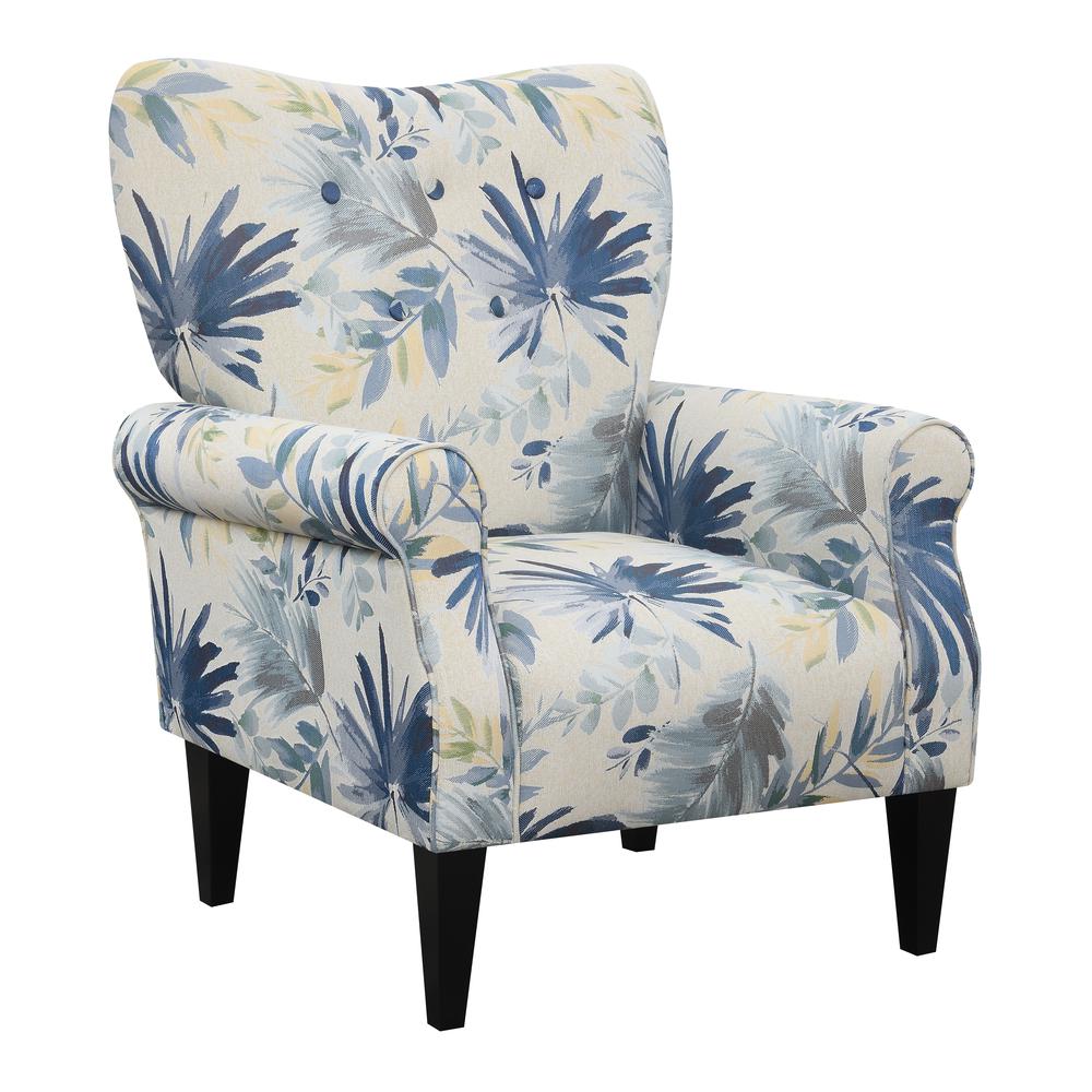 Wallace & Bay Kelley Accent Chair, Ocean Floral
