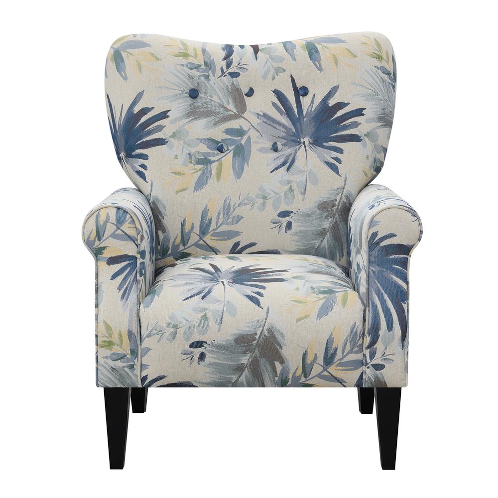 Wallace & Bay Kelley Accent Chair, Ocean Floral