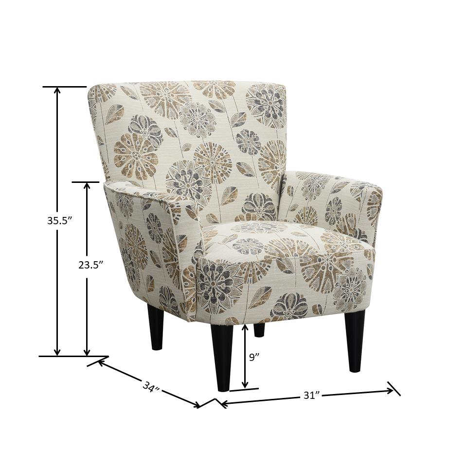 Wallace & Bay Gilmore Accent Chair, Cascade Mineral