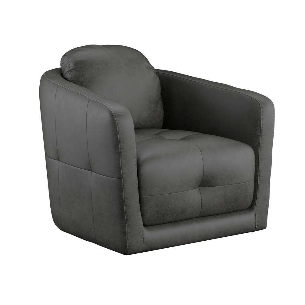 Wallace & Bay Butler Accent Chair, Gray
