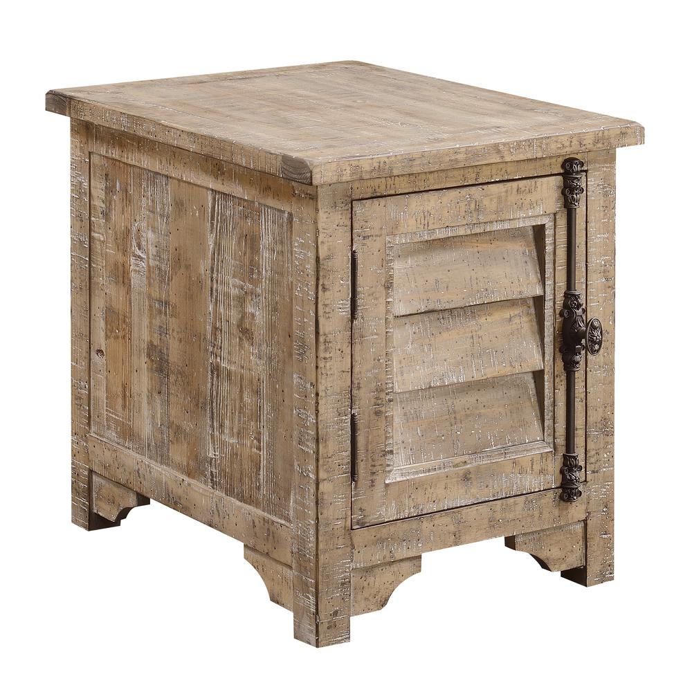 Wallace & Bay Oceans Chair Side Table, Sandstone Buff