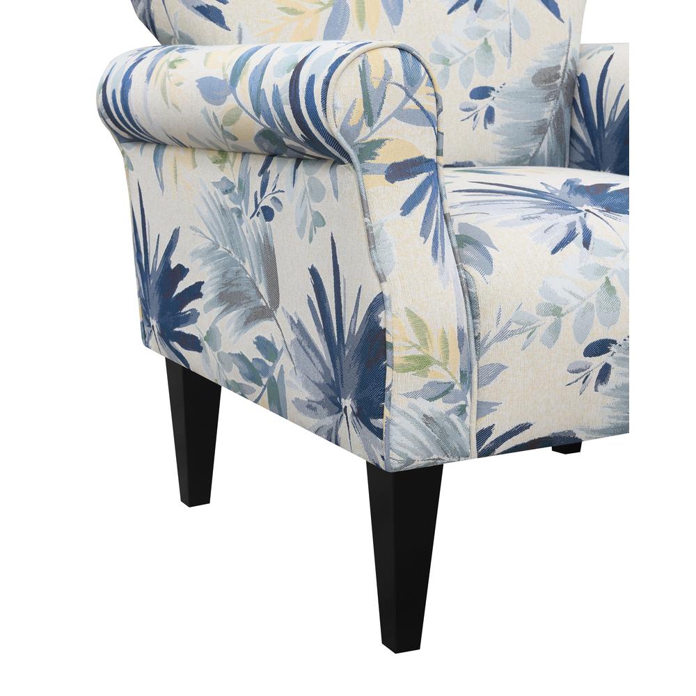 Wallace & Bay Kelley Accent Chair, Ocean Floral