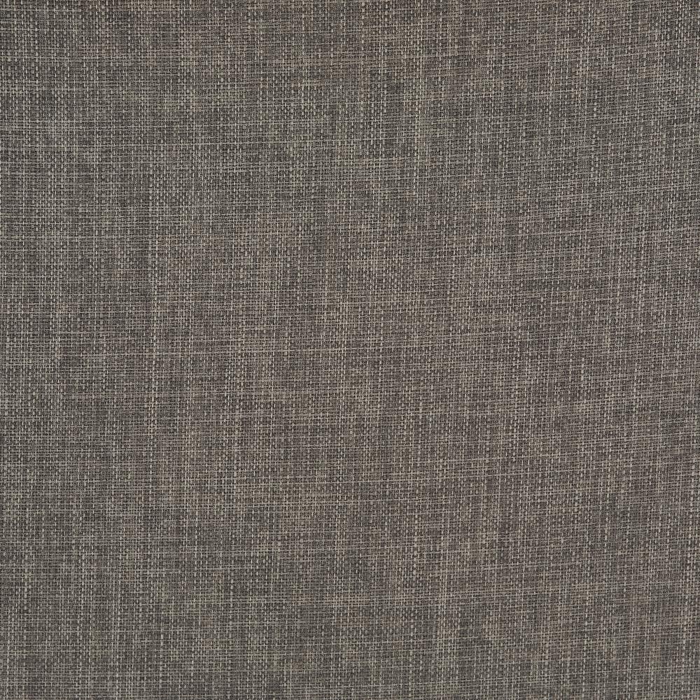 Marley Linen Accent Chair Gray/Matte Black