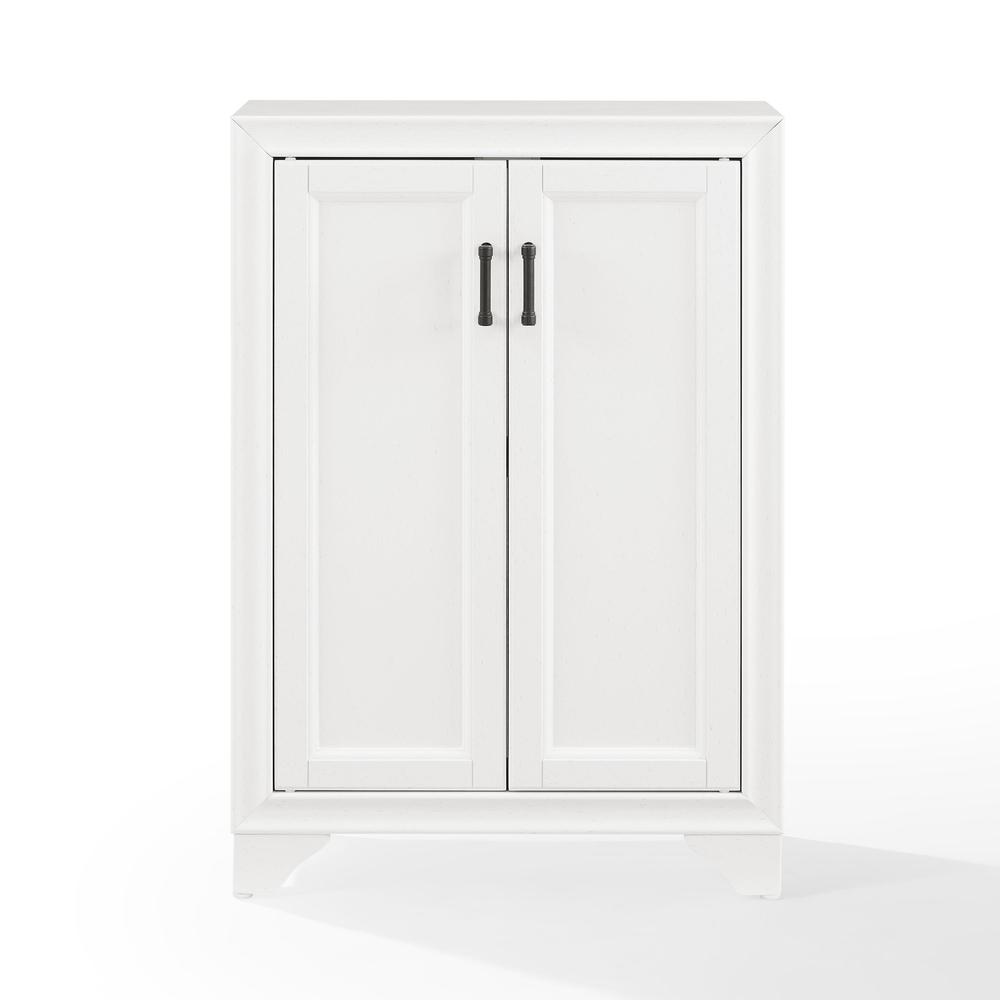 Tara Accent Cabinet Distressed White
