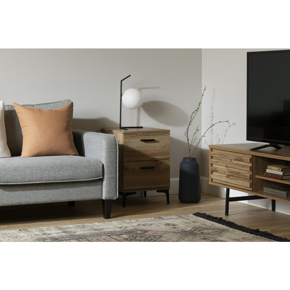 Slendel Side Table, Nordik Oak
