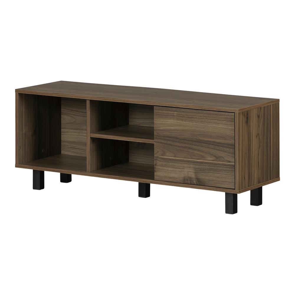 Octave TV Stand, Natural Walnut