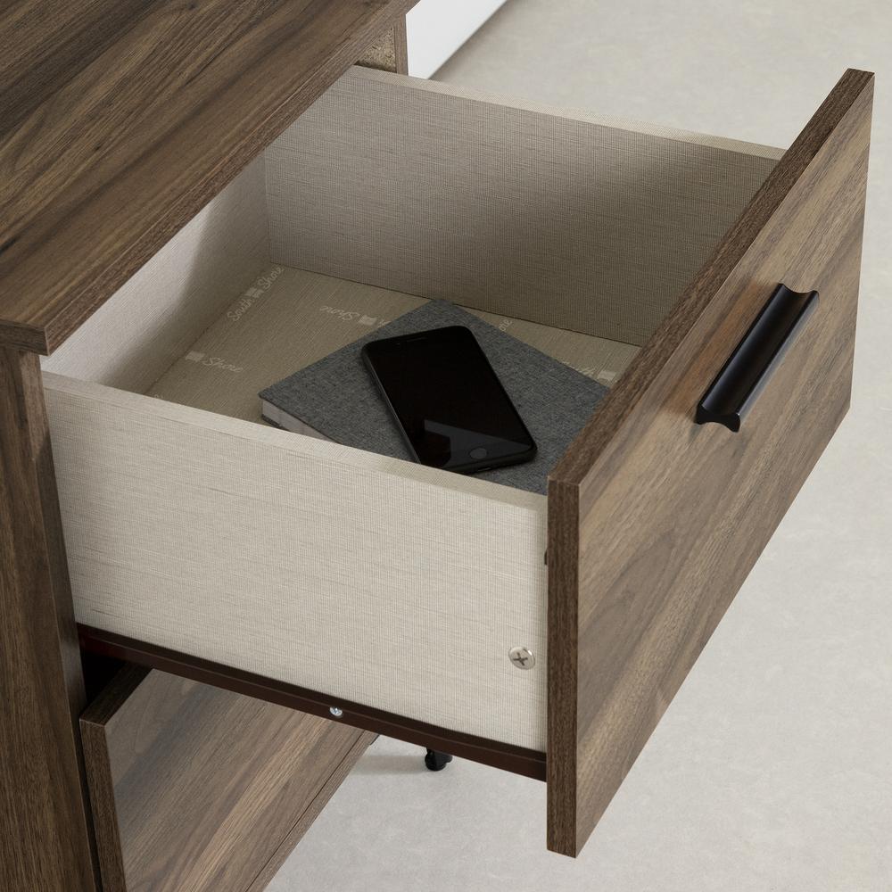 Slendel Side Table, Natural Walnut