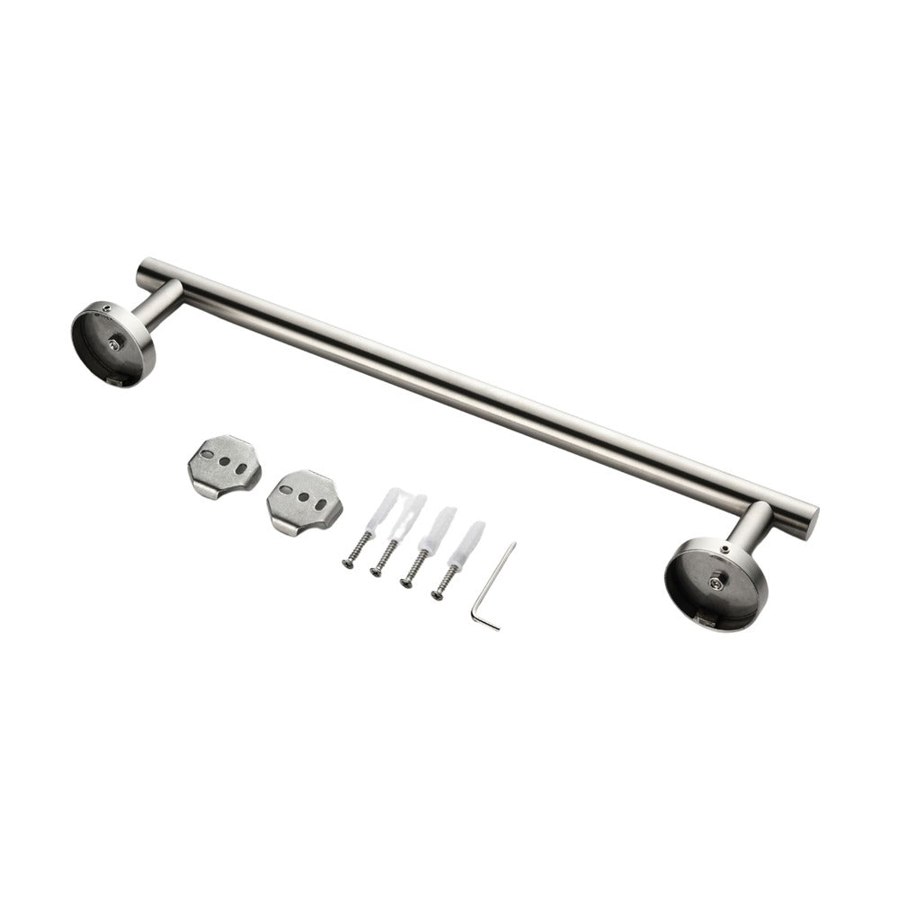 6 Piece Stainless Steel Bathroom Towel Rack Set Wall Mount