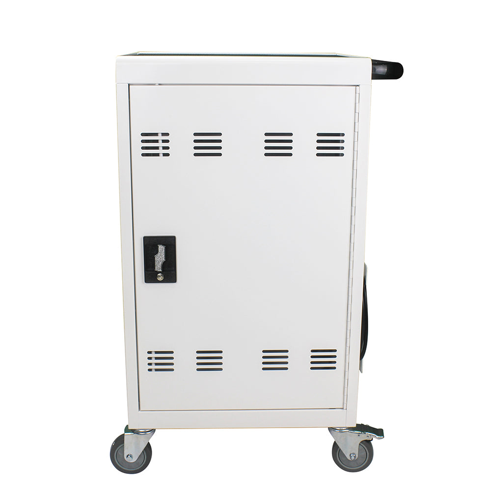 31+4-Device Mobile Charging Cart & Cabinet for Tablets & Laptops
