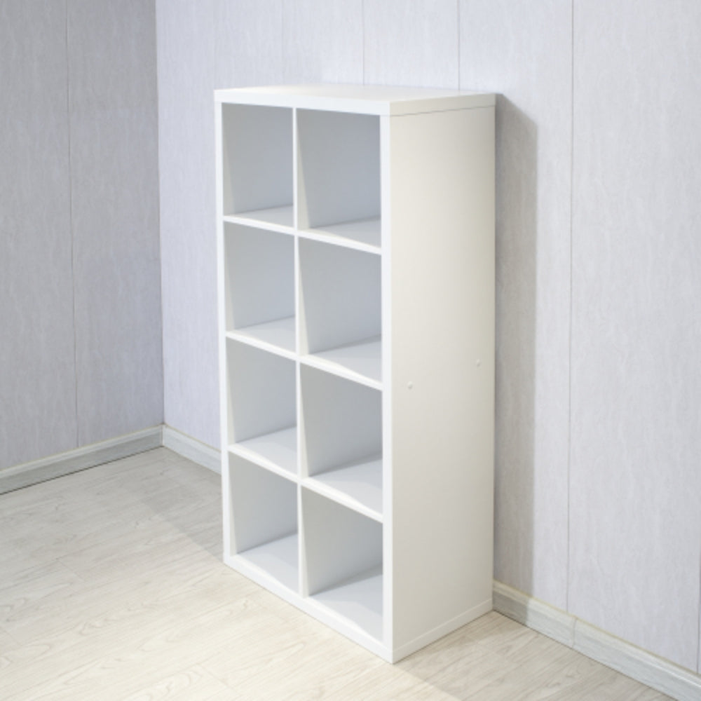 8 Cube Organizer Storage with Open Back Shelves