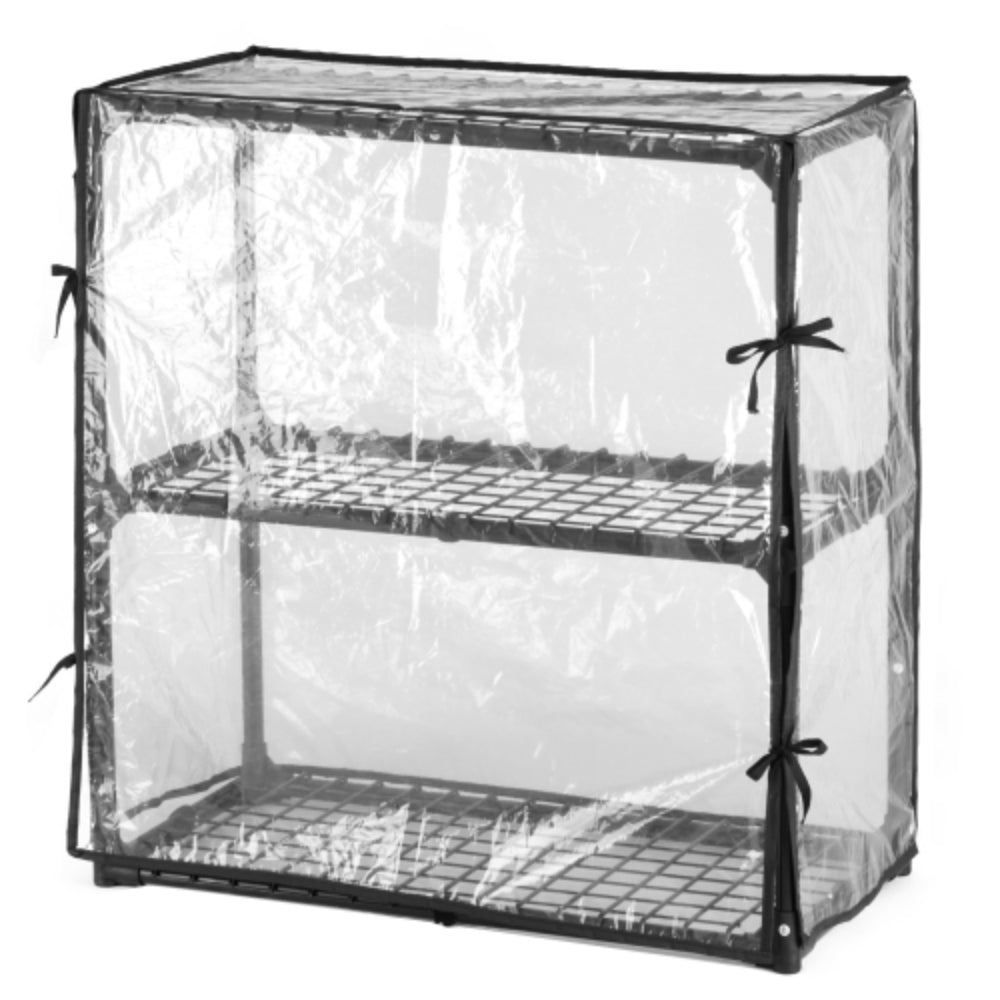 3 Tier Wire Rack with Removable Cover 1 Pack