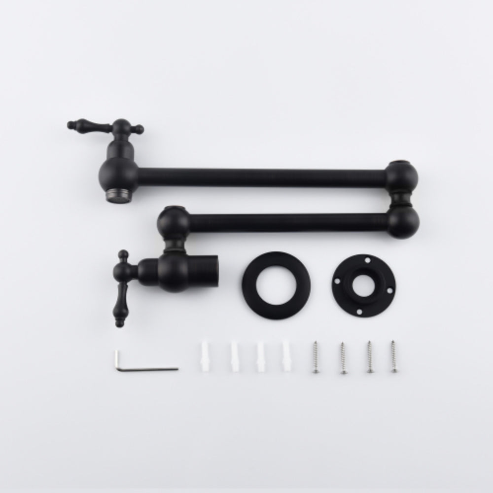 Convenient Wall-Mounted Pot Filler Faucet for Effortless Cooking