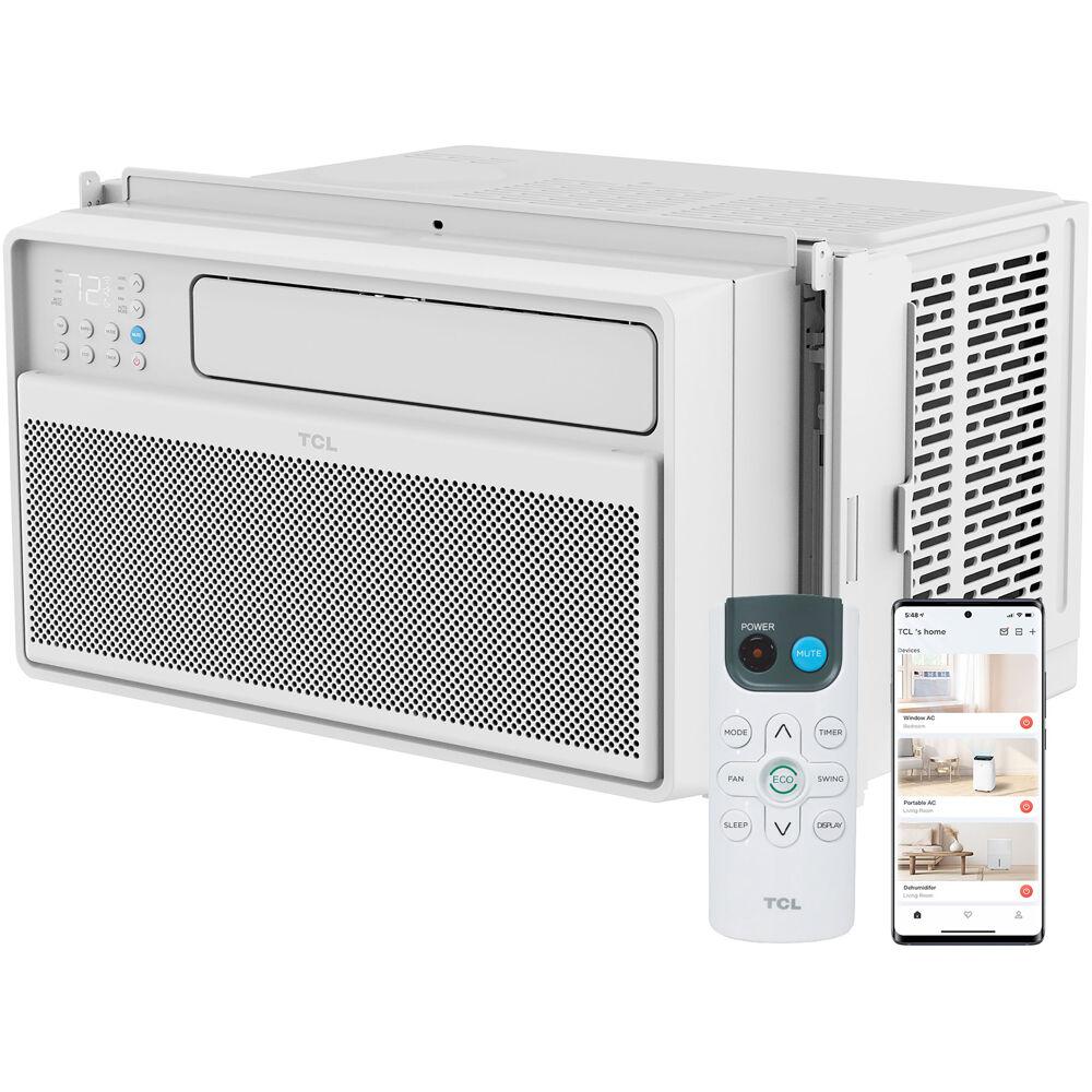 10,000 BTU Inverter Smart Window AC, 115V, R32
