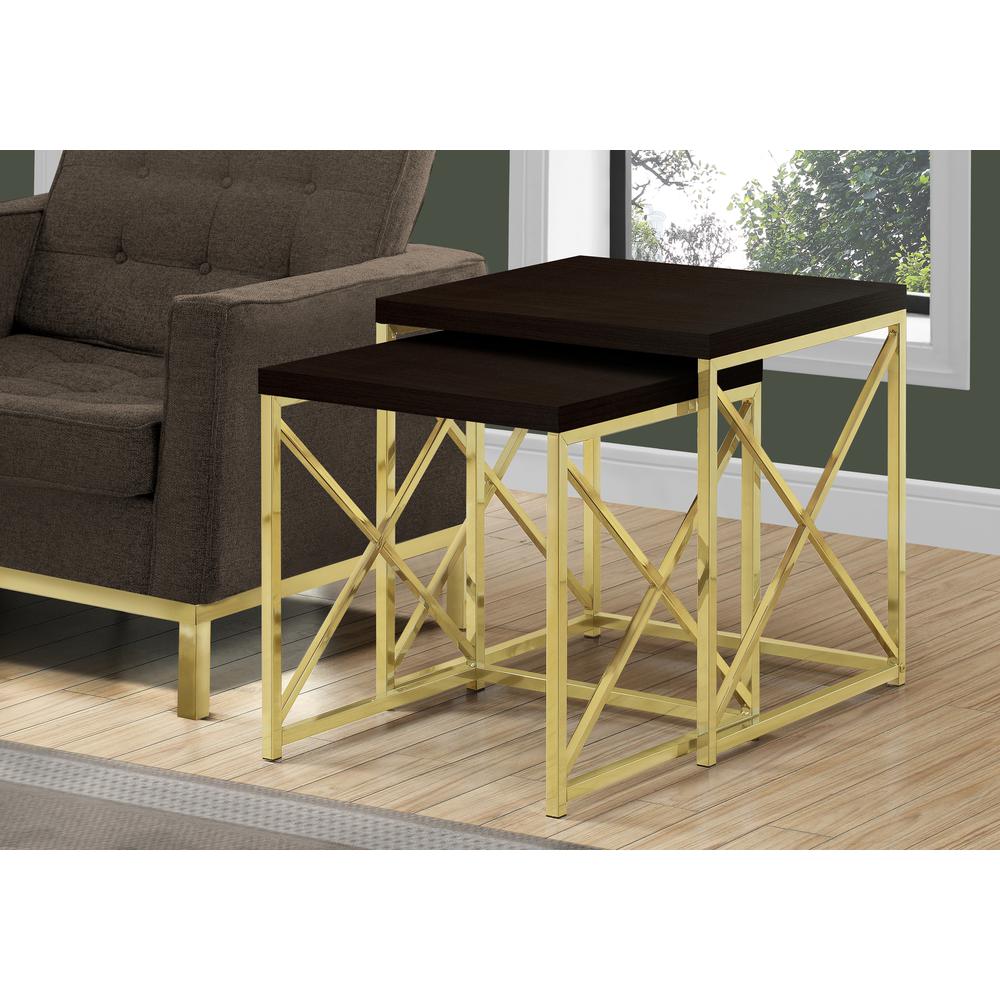 Nesting Table, Set Of 2, Side, End,