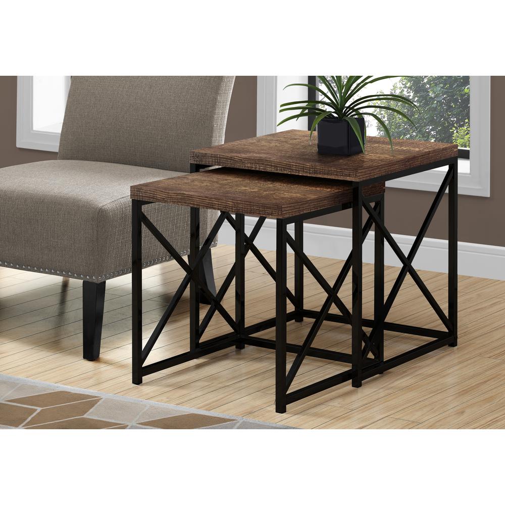 Nesting Table, Set Of 2, Side, End,