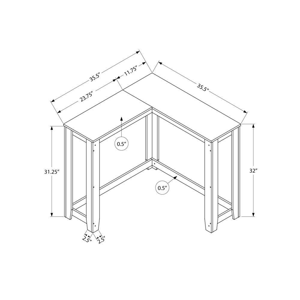 Accent Table, Console, Entryway, Narrow, Corner, Living Room, Bedroom