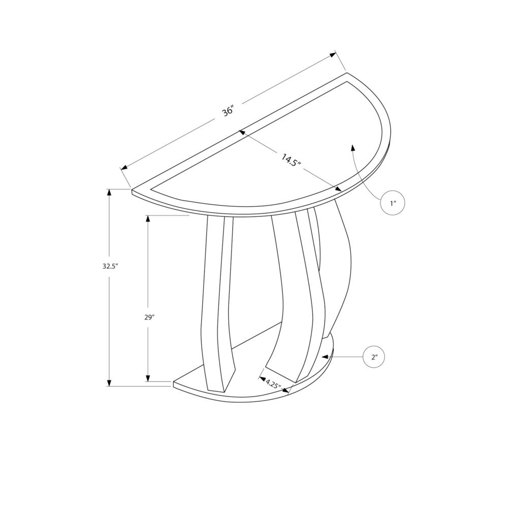 Accent Table, Console, Entryway, Narrow, Sofa, Living Room, Bedroom