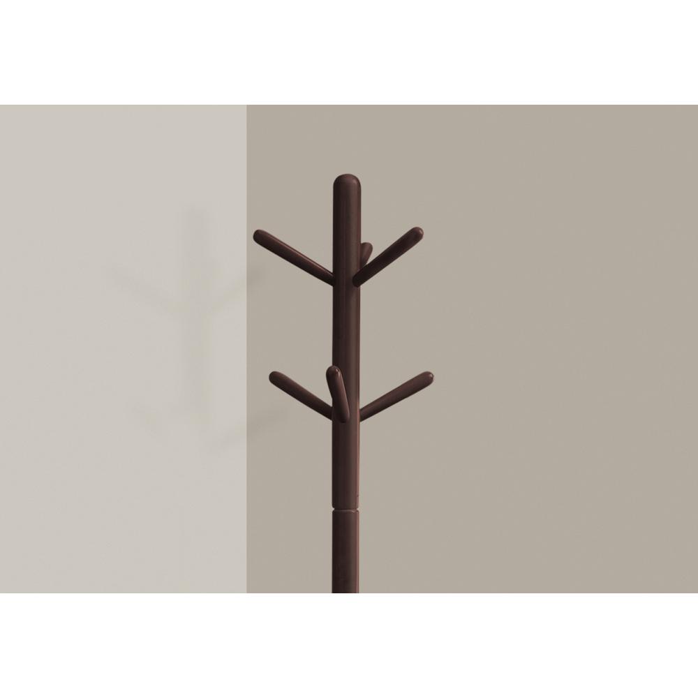 Coat Rack, Hall Tree, Free Standing, 9 Hooks, Entryway, 69H, Bedroom