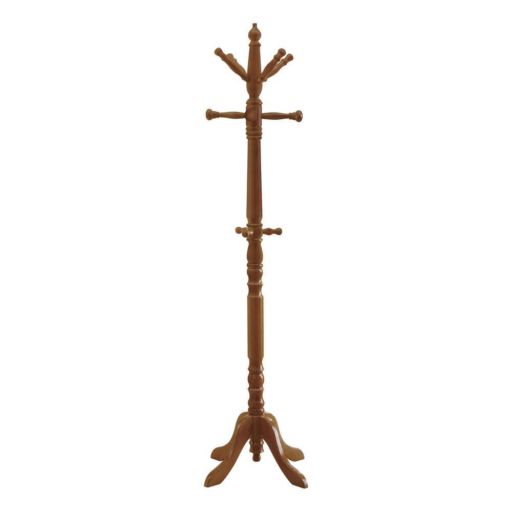 Coat Rack, Hall Tree, Free Standing, 11 Hooks, Entryway, 73H, Bedroom