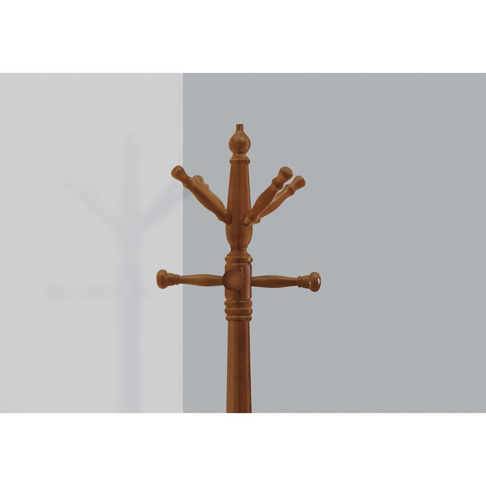Coat Rack, Hall Tree, Free Standing, 11 Hooks, Entryway, 73H, Bedroom