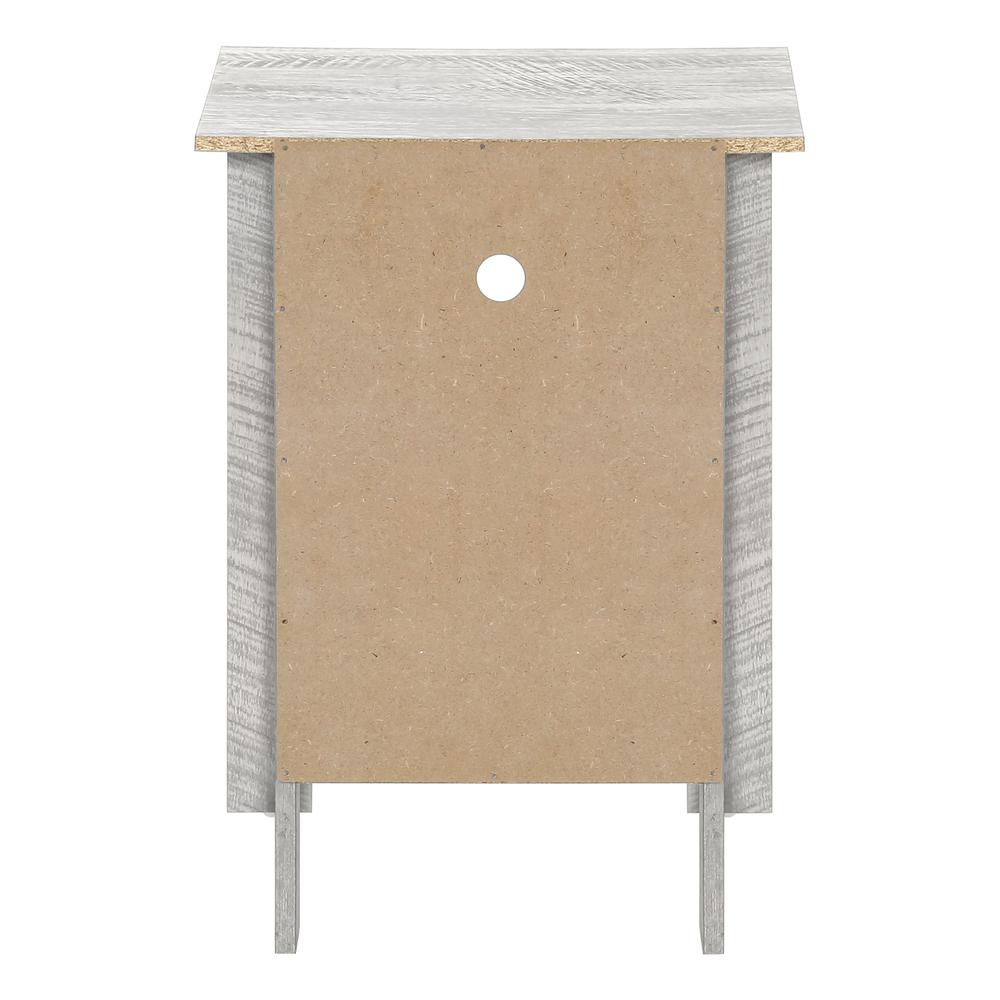 Accent Table, Side, End, Nightstand, Lamp, Storage, Living Room, Bedroom, Grey