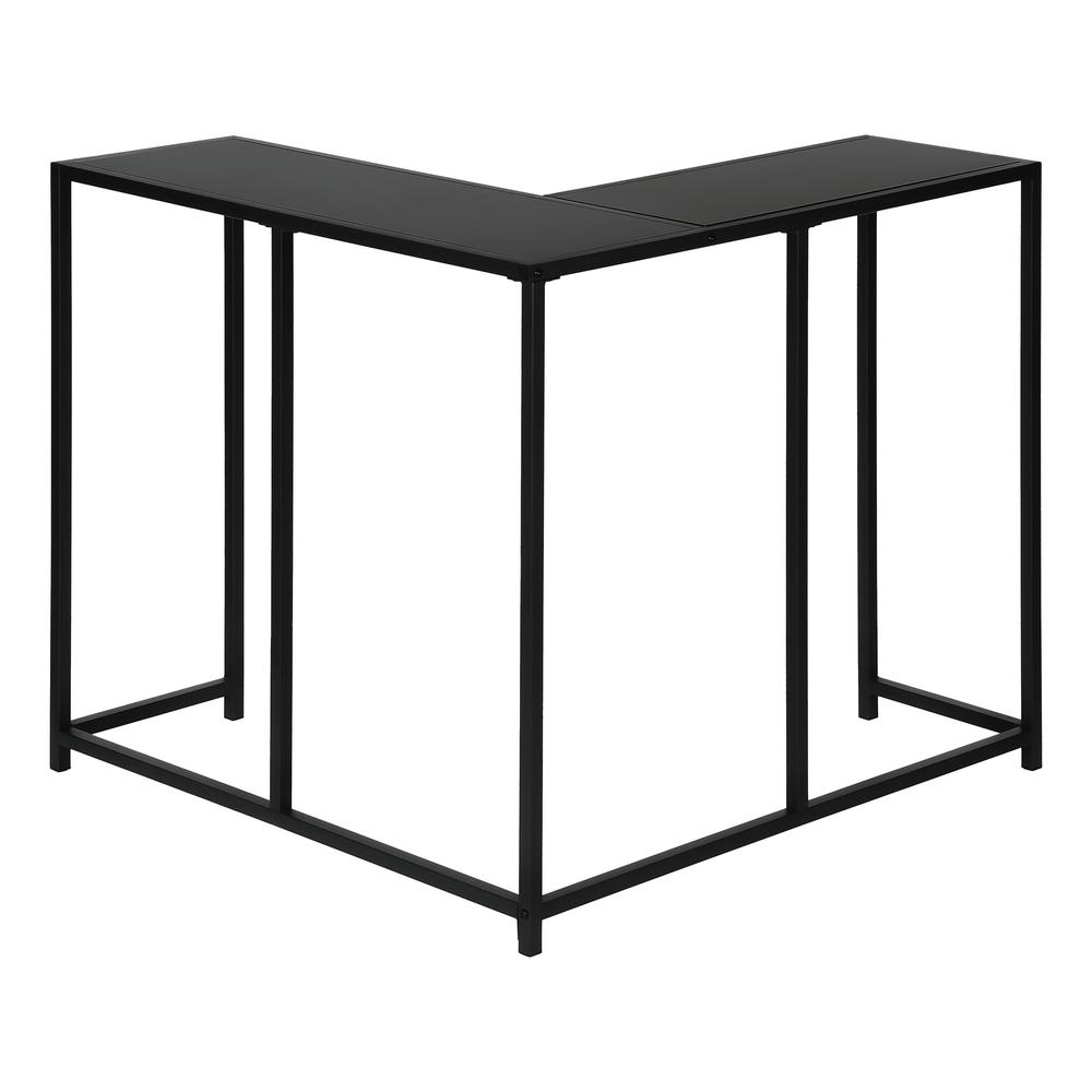 Accent Table, Console, Entryway, Narrow, Corner, Living Room, Bedroom, Black
