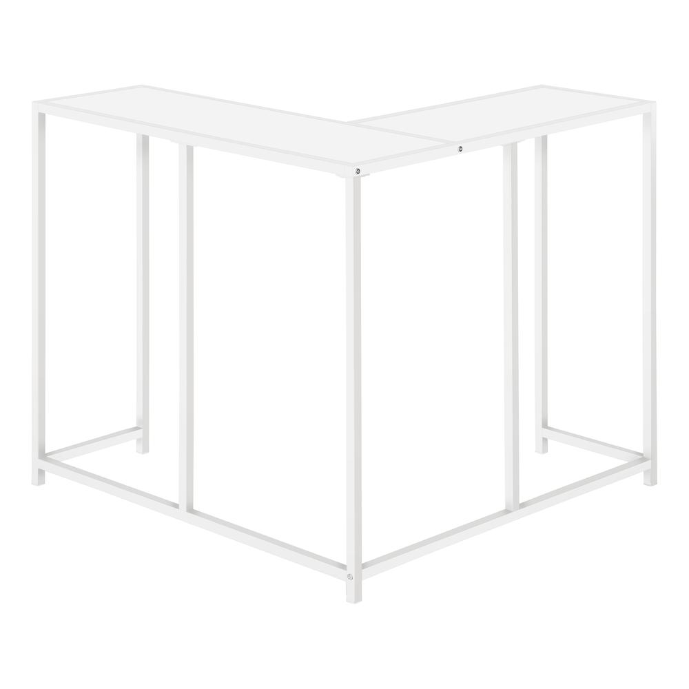 Accent Table, Console, Entryway, Narrow, Corner, Living Room, Bedroom, White