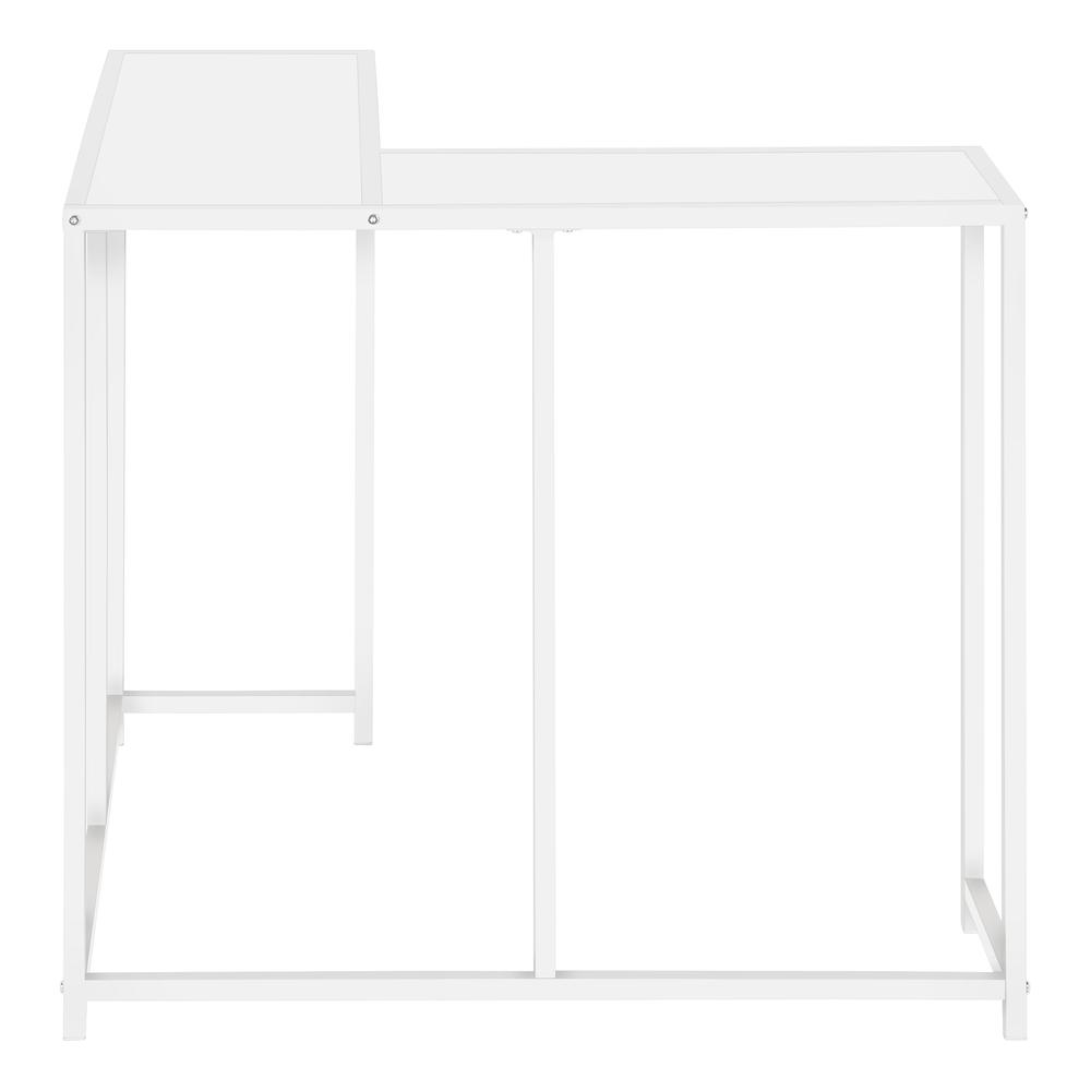 Accent Table, Console, Entryway, Narrow, Corner, Living Room, Bedroom, White
