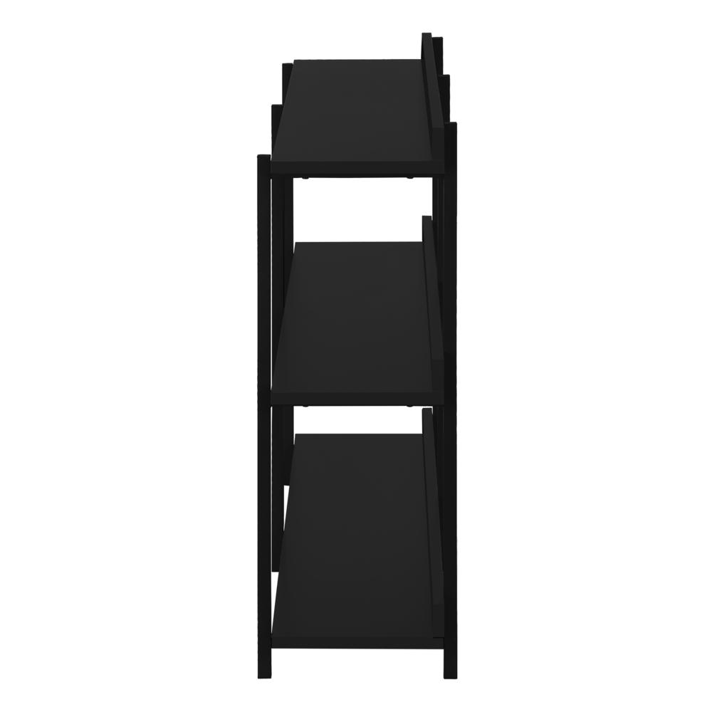 Accent Table, Console, Entryway, Narrow, Sofa, Living Room, Bedroom, Black
