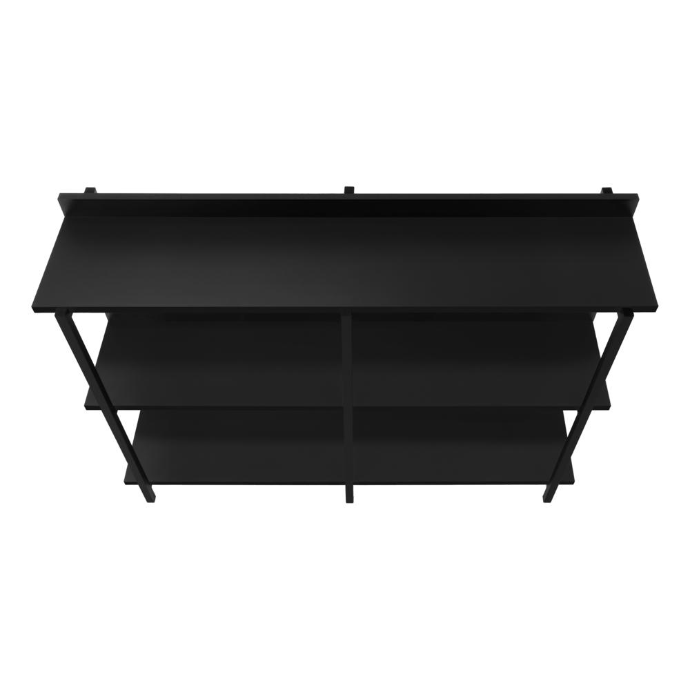 Accent Table, Console, Entryway, Narrow, Sofa, Living Room, Bedroom, Black