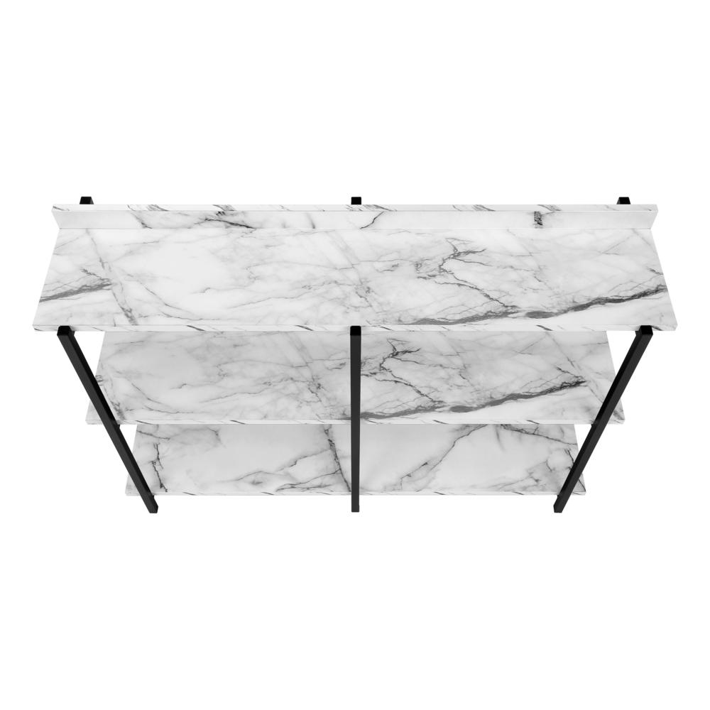 Accent Table, Console, Entryway, Narrow, Sofa, Living Room, Bedroom, White
