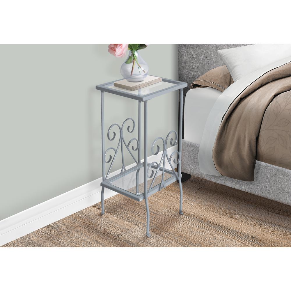 Accent Table, Side, End, Nightstand, Lamp, Living Room, Bedroom