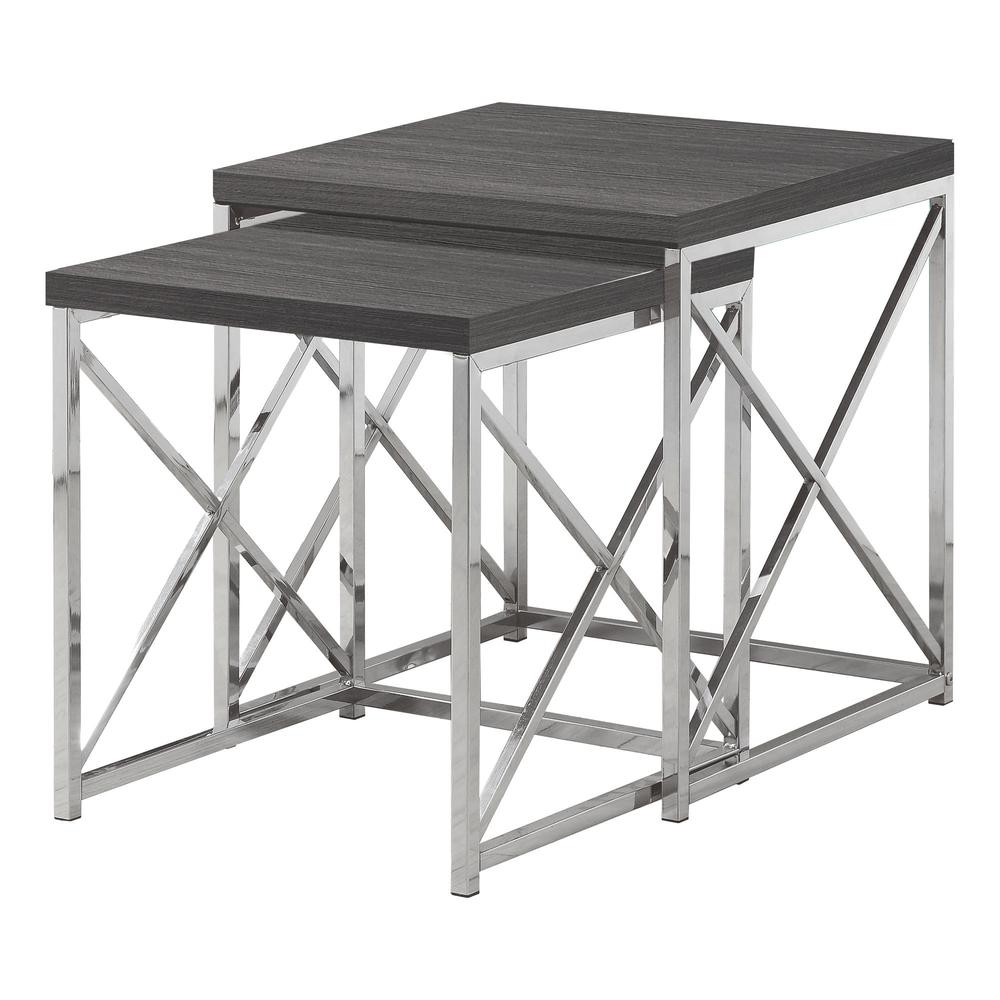 Nesting Table, Set Of 2, Side, End,