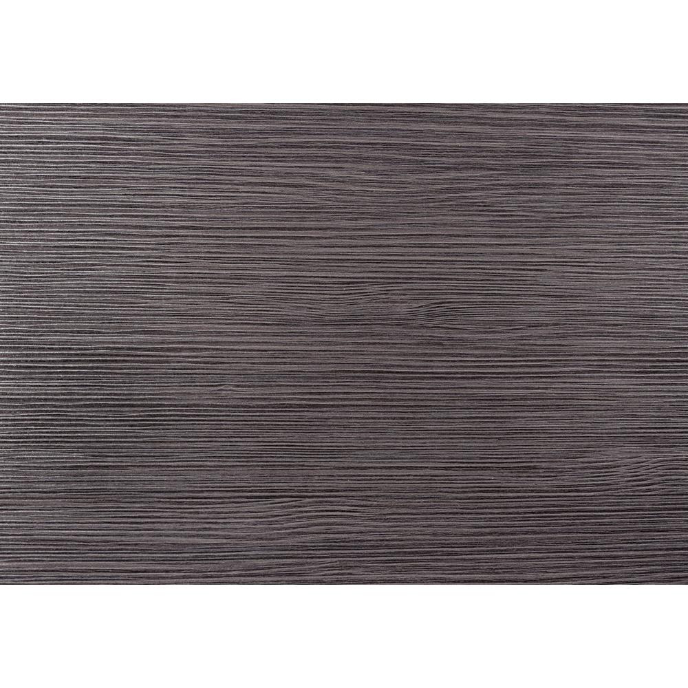 Accent Table, C-shaped, End, Side, Snack, Living Room, Bedroom, Grey Laminate