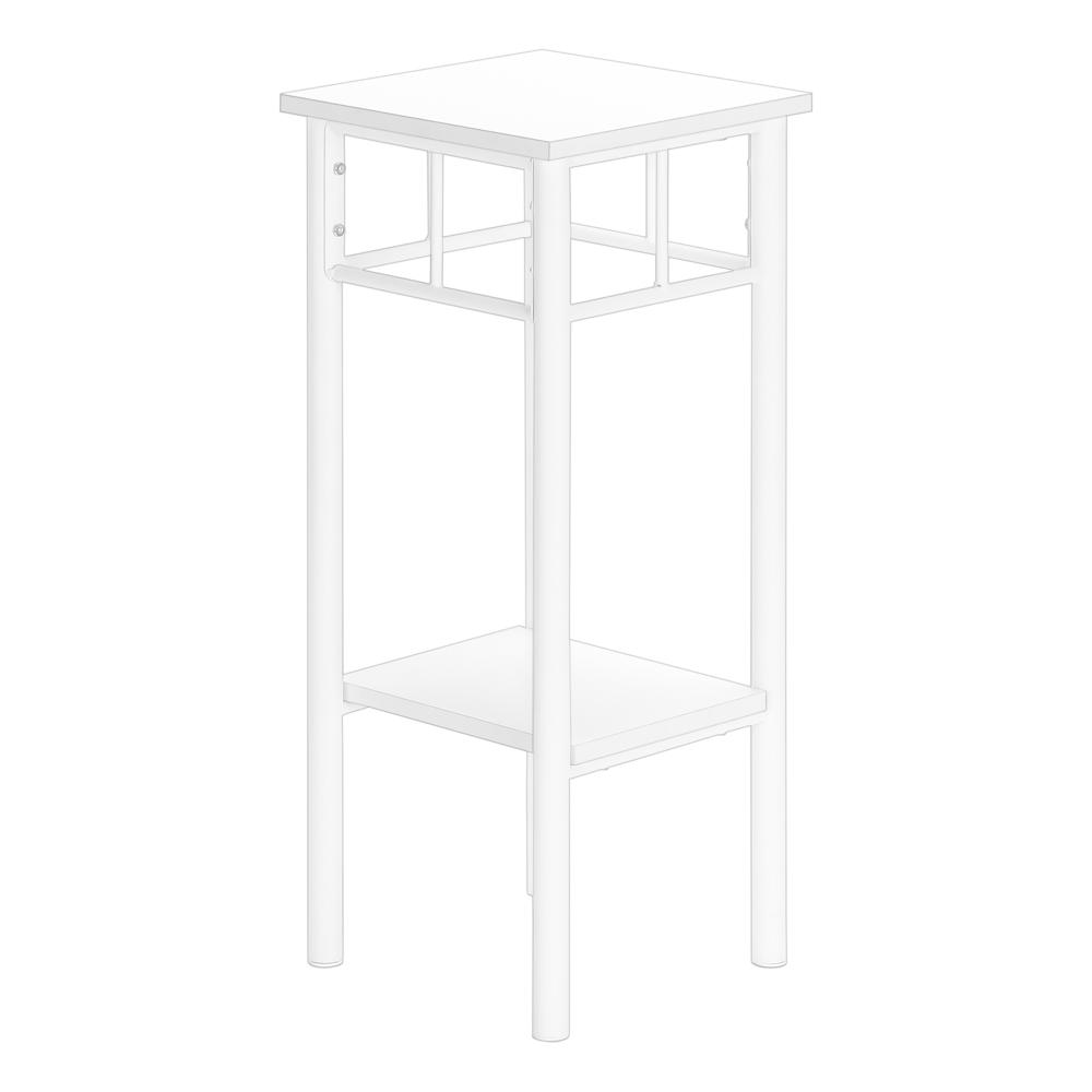 Accent Table, Side, End, Plant Stand, Square, Living Room, Bedroom