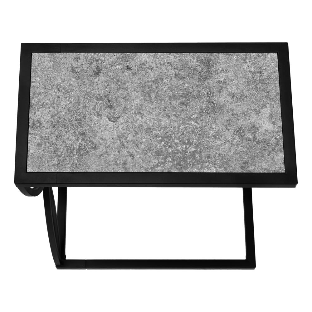 Accent Table, C-shaped, End, Side, Snack, Living Room, Bedroom