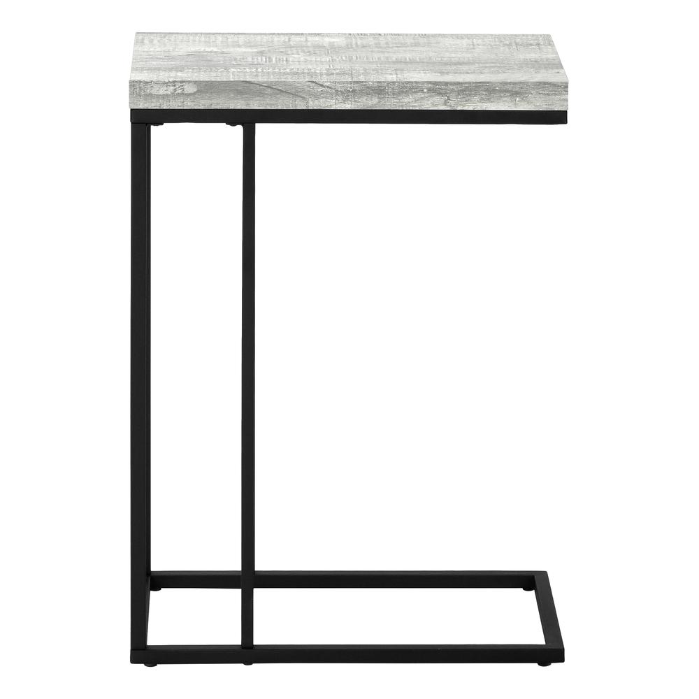 Accent Table, C-shaped, End, Side, Snack, Living Room, Bedroom