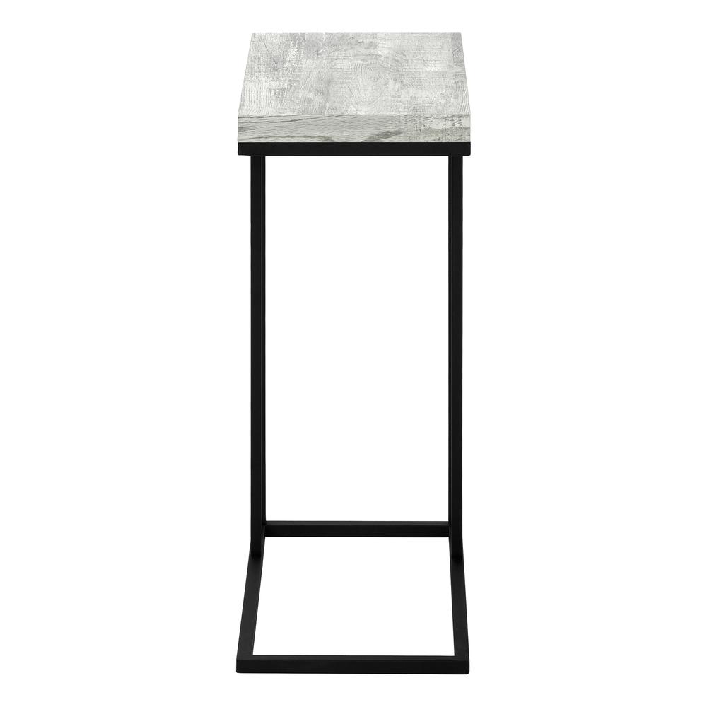 Accent Table, C-shaped, End, Side, Snack, Living Room, Bedroom