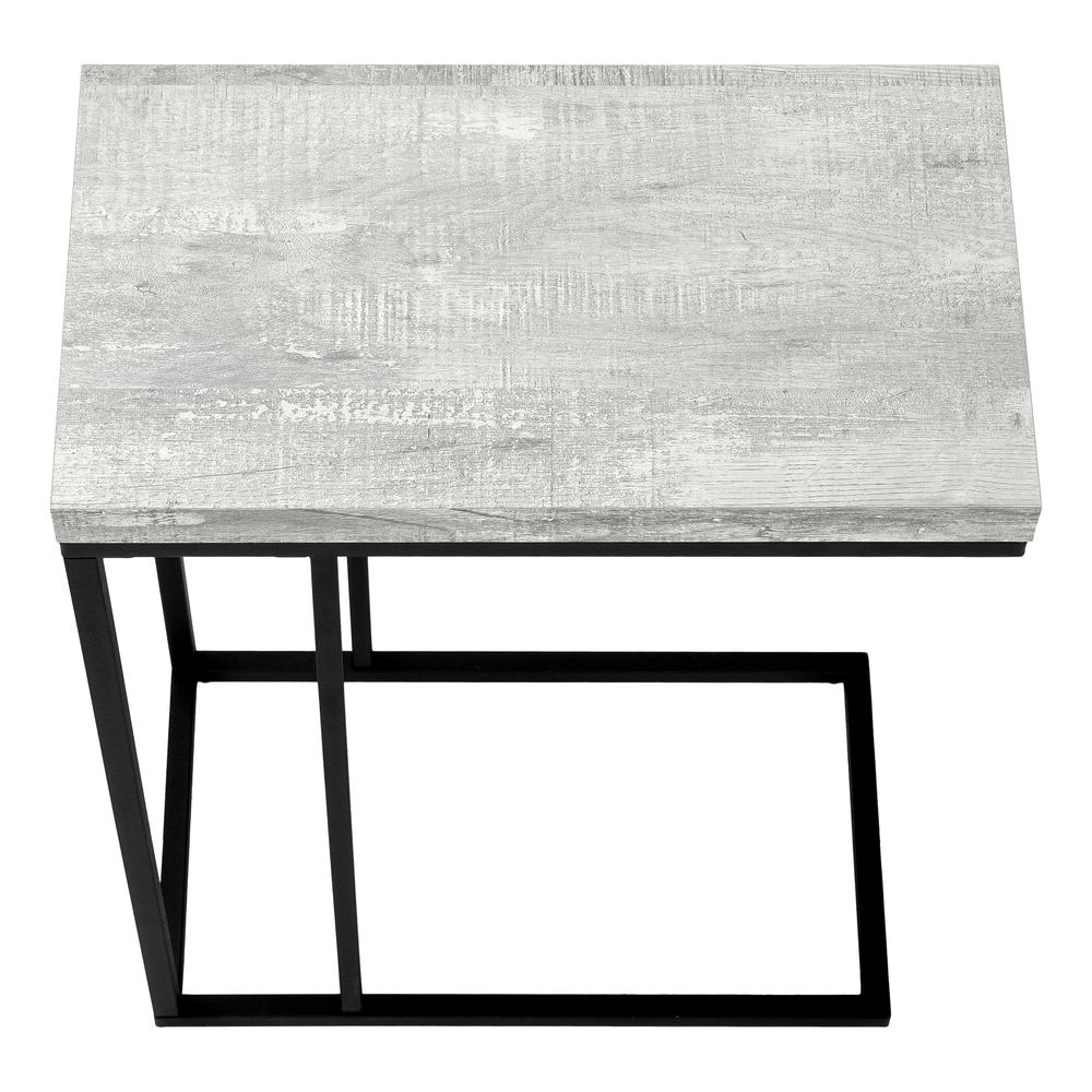 Accent Table, C-shaped, End, Side, Snack, Living Room, Bedroom