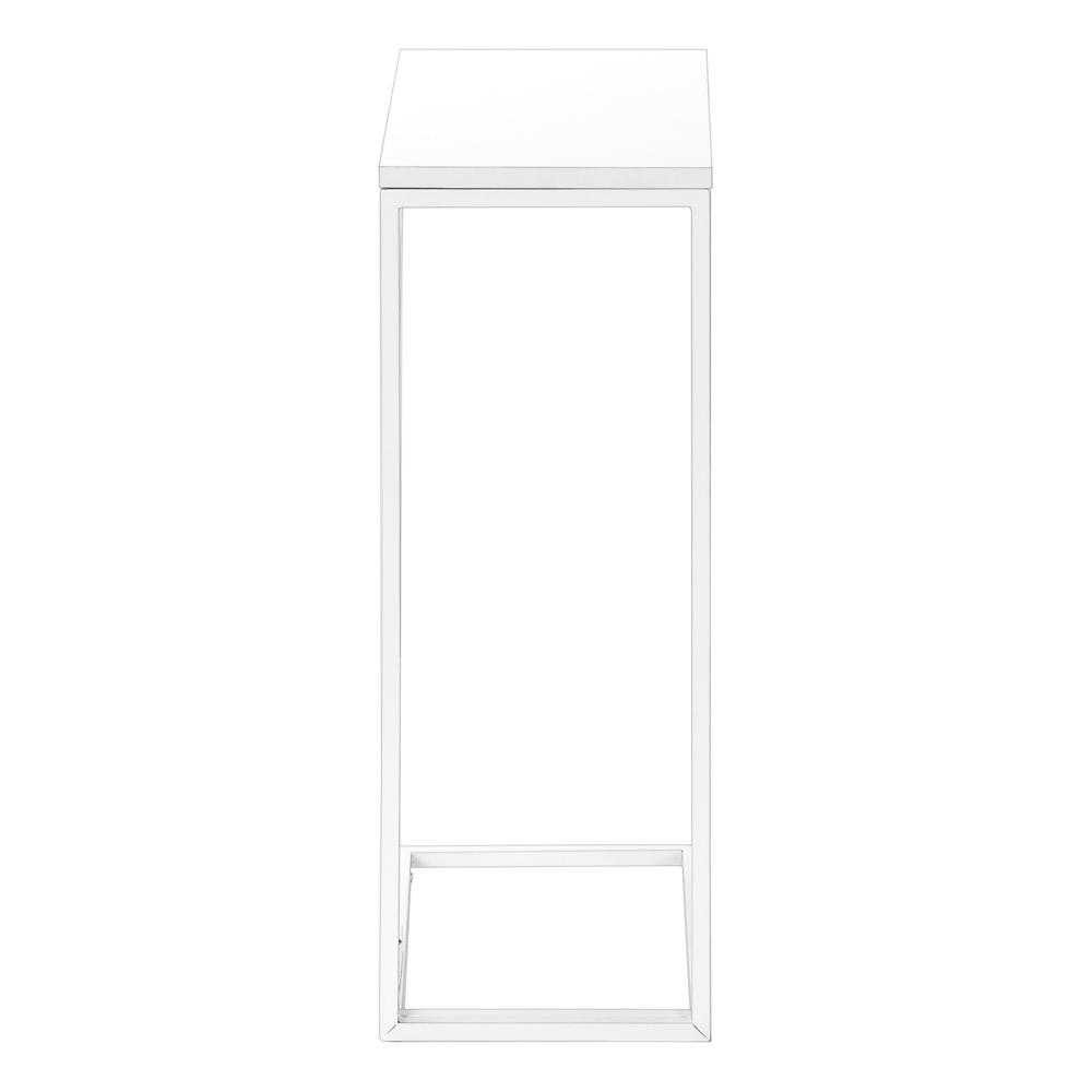 Accent Table, C-shaped, End, Side, Snack, Living Room, Bedroom