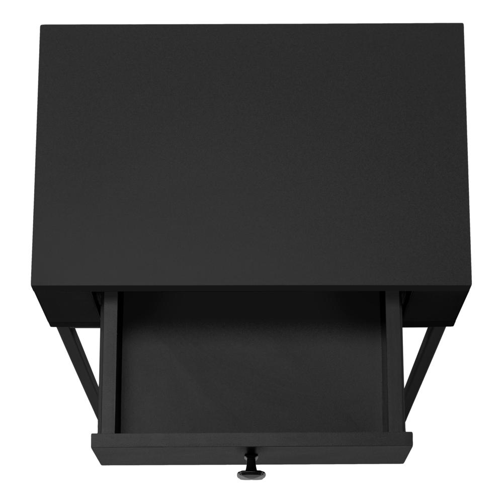 Accent Table, Side, End, Nightstand, Lamp, Storage Drawer, Living Room
