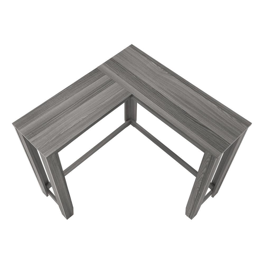 Accent Table, Console, Entryway, Narrow, Corner, Living Room, Bedroom, Grey Lam