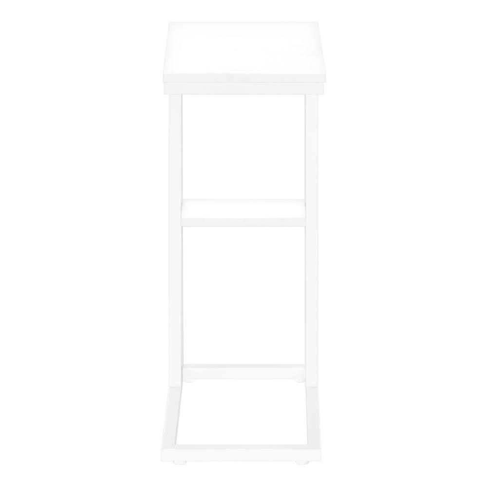 Accent Table, C-shaped, End, Side, Snack, Living Room, Bedroom